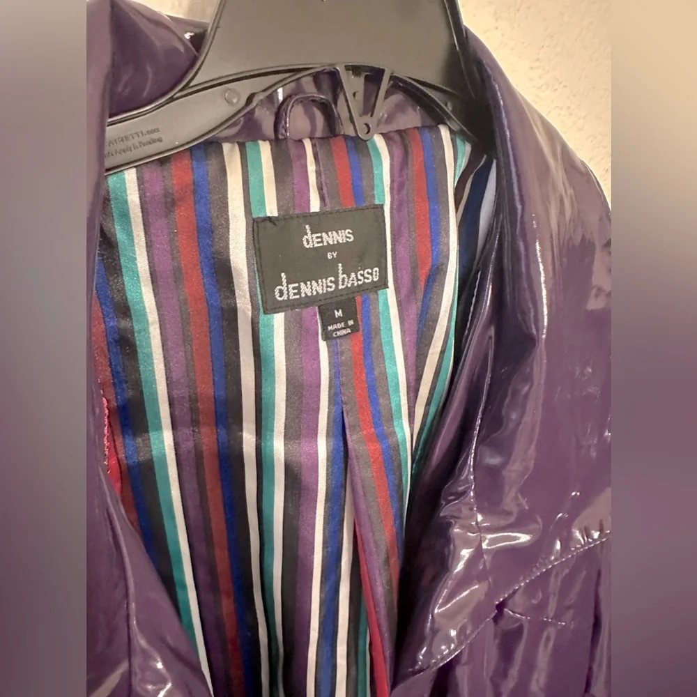 Purple Rain coat sz medium - Picture 2 of 3